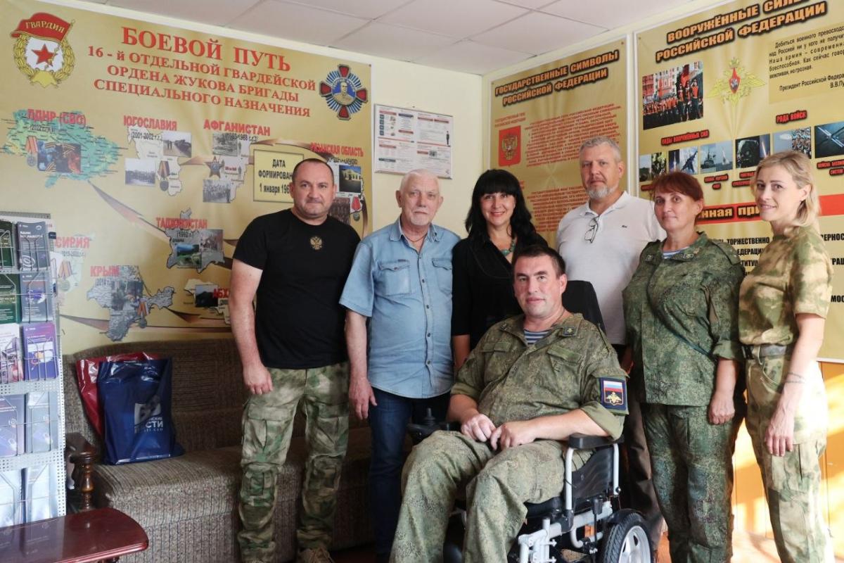 Вячеслав Калинин в Тамбове провел встречу с участниками СВО