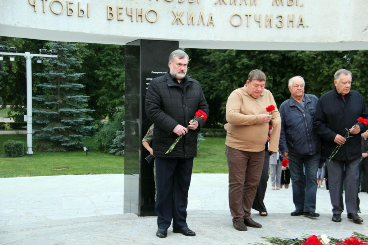 В Тамбове прошла патриотическая акция «Свеча памяти»